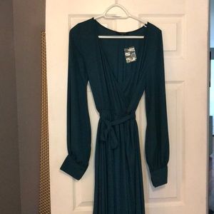 Dark Teal Long Maxi Dress